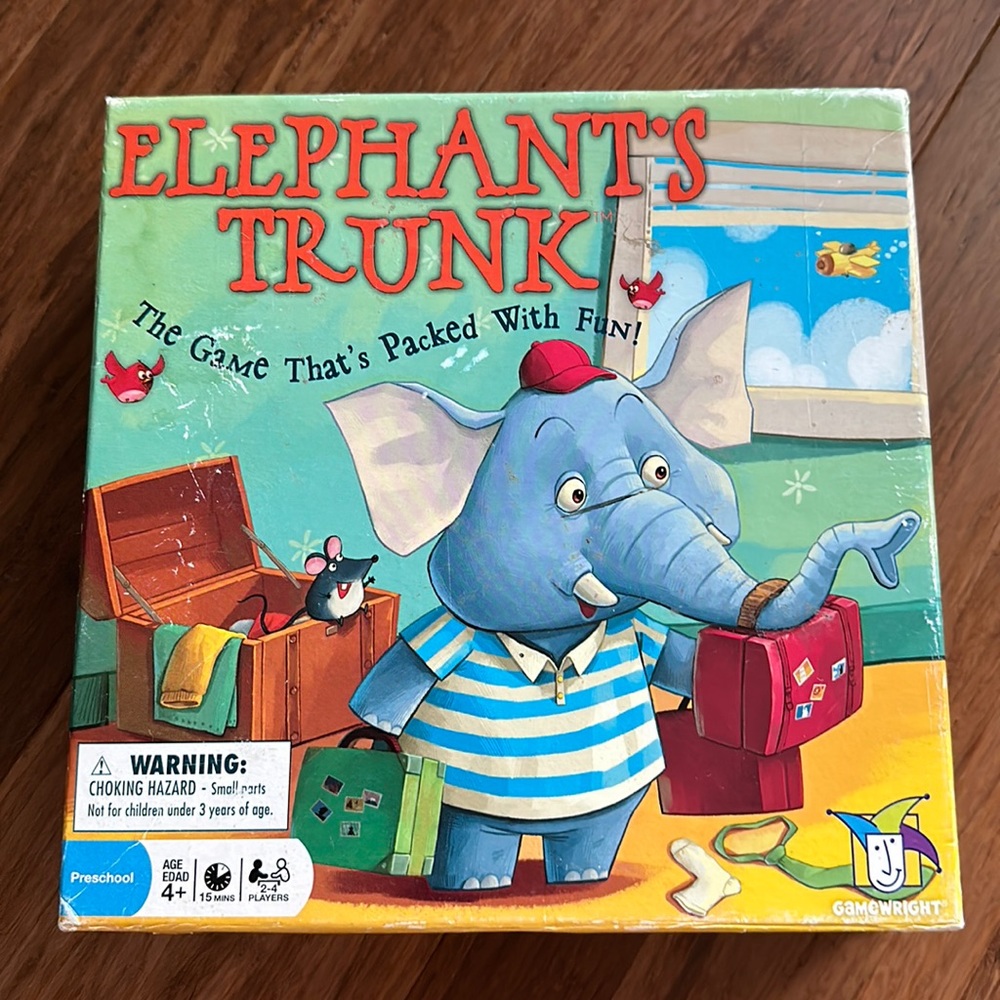 Elephant’s Trunk kids board game 4+